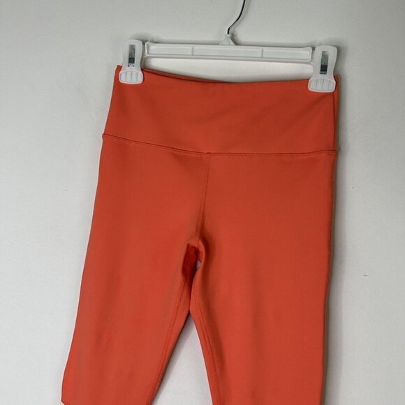 Zyia Active Light N Tight Womens Size 4 Tangerine Orange 7/8 Leggings High Rise - Picture 3 of 11